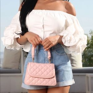 Fashion Nova Mini  Bag - Blush